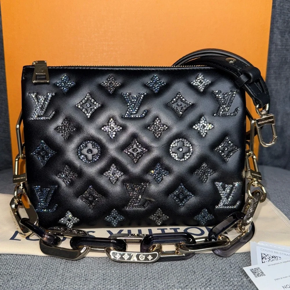 Louis Vuitton Coussin BB Rhinestones monogram bag
